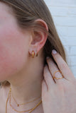 Gold Hoops - Medium *atolea
