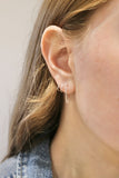Tiny Horseshoe Earrings - Silver *Hello Adorn