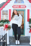 Oat collective MERRY & BRIGHT Cream sweatshirt