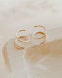 Tiny Twists Earrings 8MM - Gold * Hello Adorn