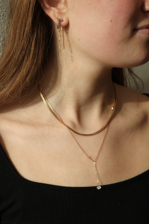 Lana Lariat Necklace - Gold *Hello Adorn