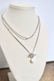 Double Trouble Choker - Silver *atolea