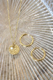 Gold Hoops - Large *atolea