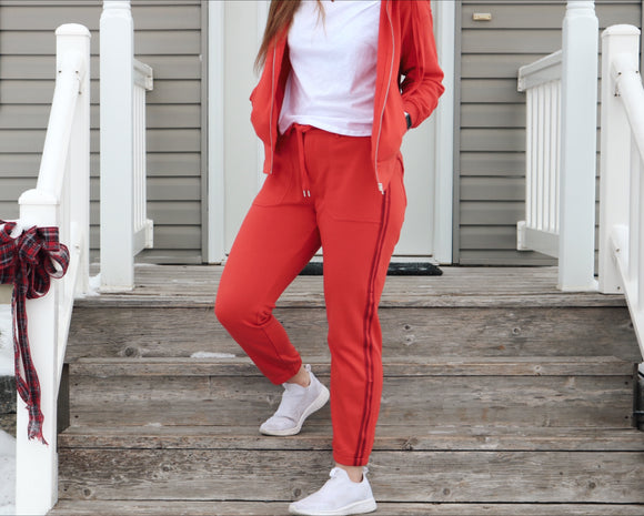 LIVERPOOL Red Joggers – Grace & Strength the Boutique